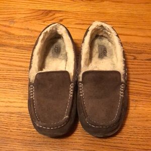 Chocolate Brown UGG moccasins